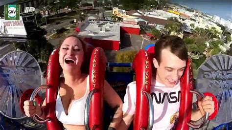 slingshot nipslips|SLINGSHOT RIDE MADNESS (THEY POP OUT!!)